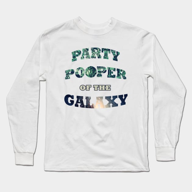 Party Pooper Long Sleeve T-Shirt by FictionalRed